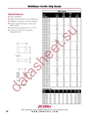 PMC1210-650 datasheet  